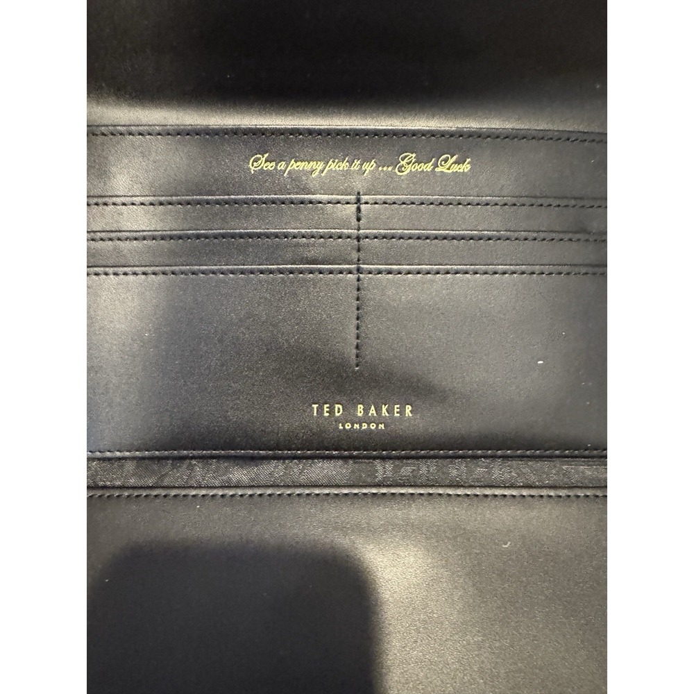 Ted Baker London Women's Black Long Wallet Leather - Picture 4 of 4